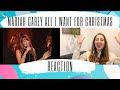 Voice Teacher reacts: Mariah Carey All I Want for Christmas (live at st. john the divine) 1994