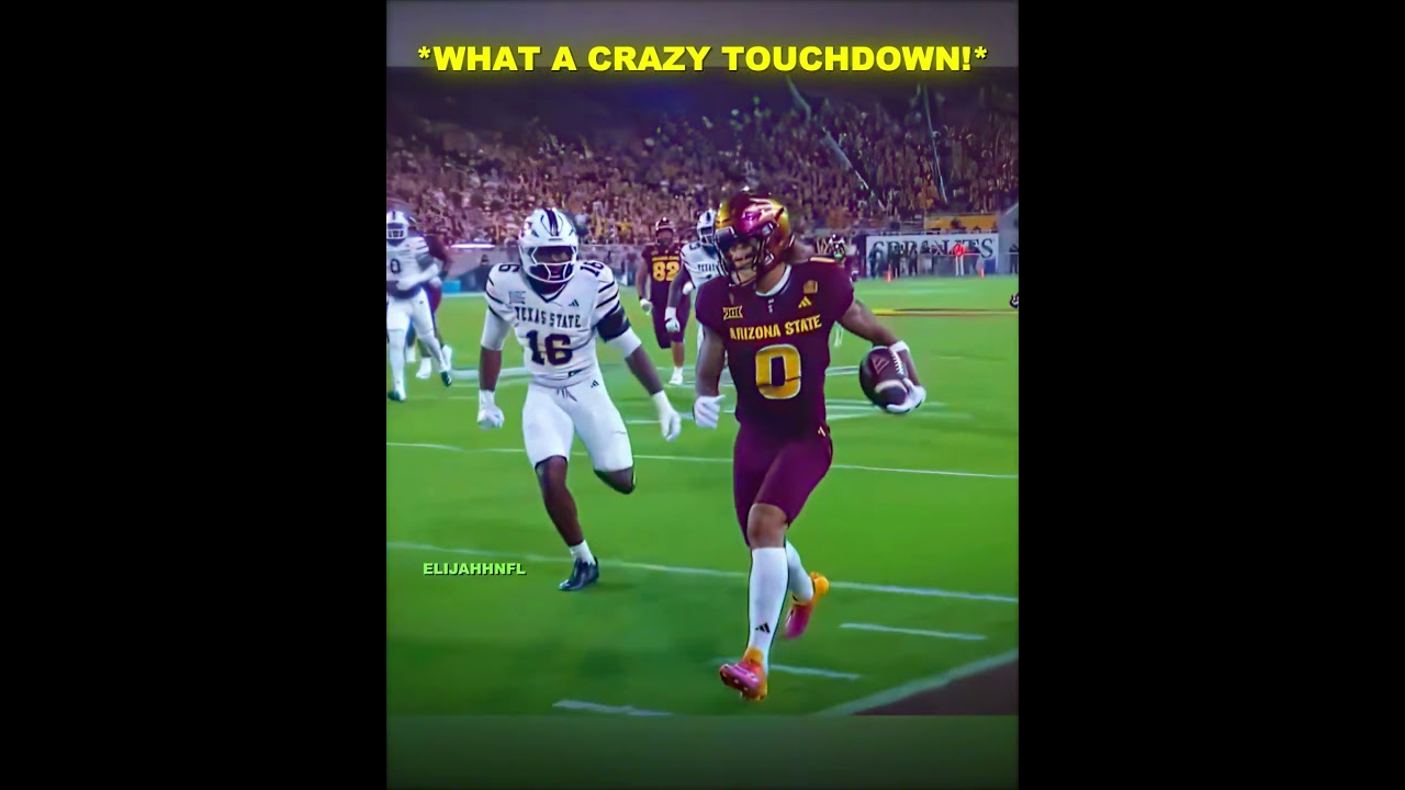What a CRAZY Touchdown😱 #nfl #footballshorts