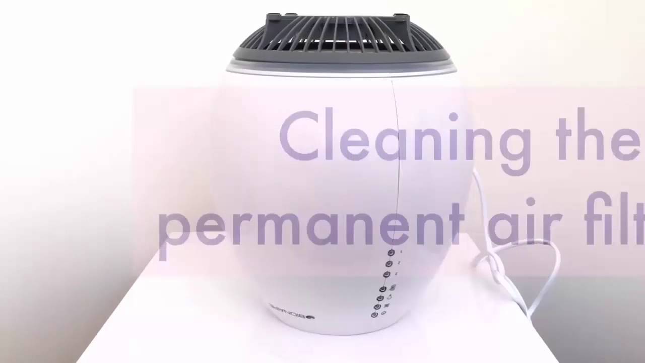 How To Clean The Bionaire Air Purifier Filter  