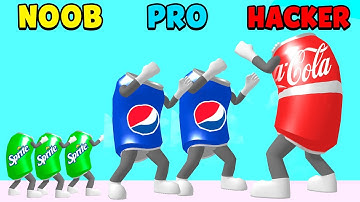 NOOB vs PRO vs HACKER - Pepsi and Coke Wars