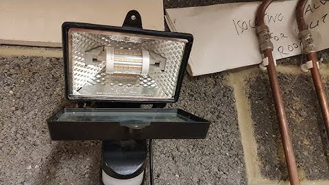 Replace(Convert) Floodlight Halogen Bulb With LED Bulb