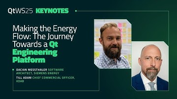 Making the Energy Flow: The Journey Towards a Qt Engineering Platform