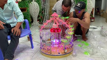 THÁP LY ĐÁM CƯỚI TL27 HƯỚNG DẪN RÁP vs Huy AB 09717111705