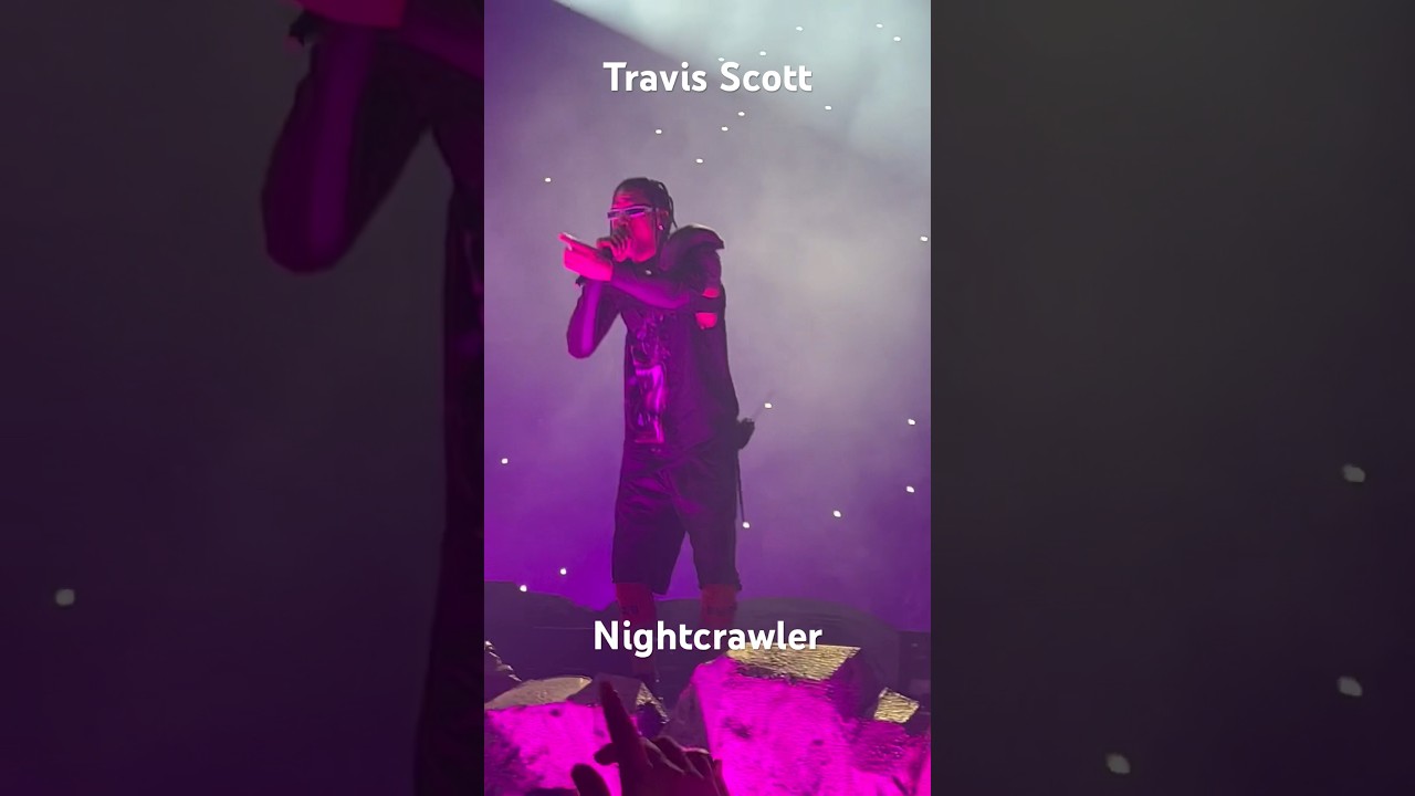 Travis Scott Nightcrawler Live from Utopia Tour St. Paul MN