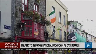 Ireland to reimpose strict lockdown as coronavirus cases surge Ireland to reimpose strict lockdown as coronavirus cases surge
