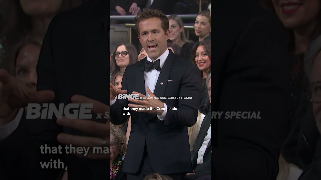 The Way Blake Lively Looks At Ryan Reynolds SNL50 Anniversary Special BINGE