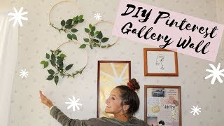 DIY GALLERY WALL | PINTEREST DIY | ROOM MAKEOVER | PAYTON BECKER |