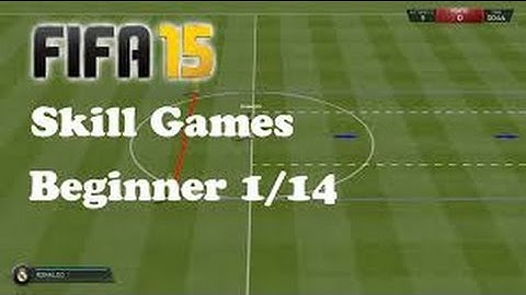 FIFA 15 Skill Games Beginner 1/14