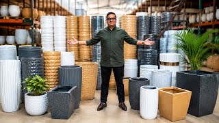 गार्डन, बालकनी और लैंडस्केप प्रोजेक्ट्स के लिए मजबूत, स्टाइलिश और टिकाऊ पॉट्स सीधे फैक्ट्री प्राइस