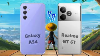 Samsung Galaxy A54 ⚡ vs ⚡ Realme GT 6T Full Comparison