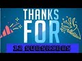   12    thanks for 12 subscribers   thank you so much