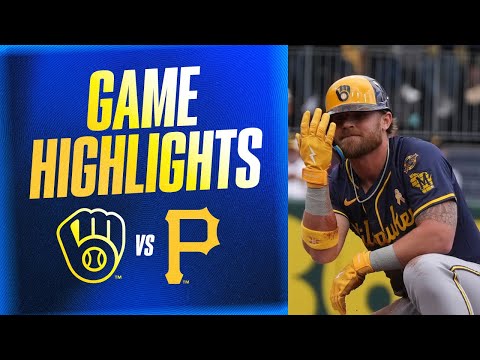 Brewers vs. Pirates Game Highlights (9/7/25) | MLB Highlights