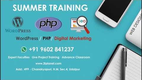 3i Planet Academy  Web Design training institute in Udaipur