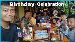 Kuya Zhie,8Th Birthday Celebration Bamboo Zizling Restaurant