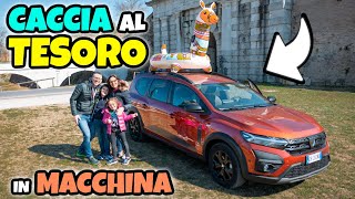 CACCIA AL TESORO IN MACCHINA a Sorpresa con DACIA Jogger