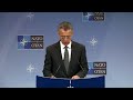 NATO Secretary General - Resolute Support Meeting at level of Defence Ministers, 25 JUN 2015 (1/2)