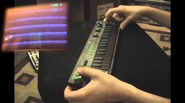 Circuit Bent Casio SA-2 / Blue n