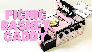 ALL NEW!!! ✨|Picnic Basket Caddy Tutorial| Happy Mail Ideas