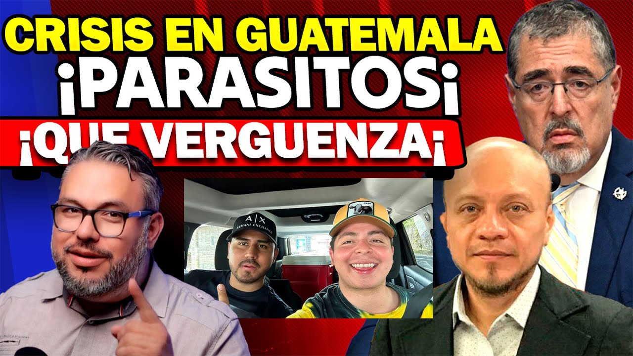 💥ALERTA CRISIS EN GUATEMALA🔴 ¿PUEDE AFECTAR A EL SALVADOR? TIK TOKERS PARASITOS