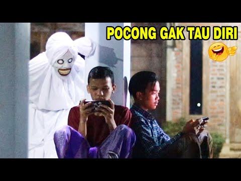 Ngakak🤣 Prank Pocong Ganggu Bocil lagi main game - Prank Terlucu 2023