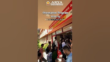 𝐎𝐫𝐢𝐞𝐧𝐭𝐚𝐭𝐢𝐨𝐧 𝐏𝐫𝐨𝐠𝐫𝐚𝐦 𝟐𝟎𝟐𝟒-𝟐𝟓 for B.Tech First Year Students.