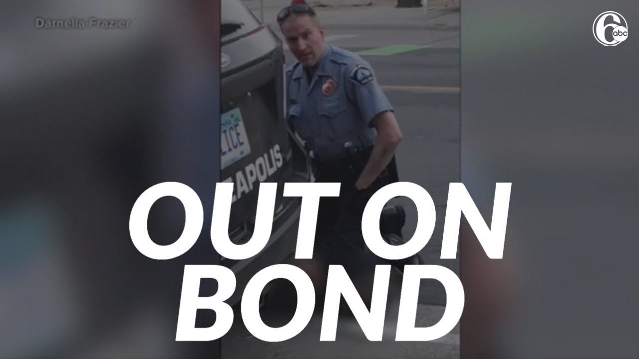 Former Minneapolis officer Derek Chauvin released on bond in George Floyd case