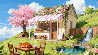 Bright Spring Energy 🌸 Morning Lofi Music to Calm Down and Feel Peaceful