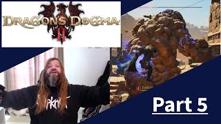Dragon's Dogma 2 - Lets Play Part 5 - Massively Overpowered Epic Fights Gameplay
