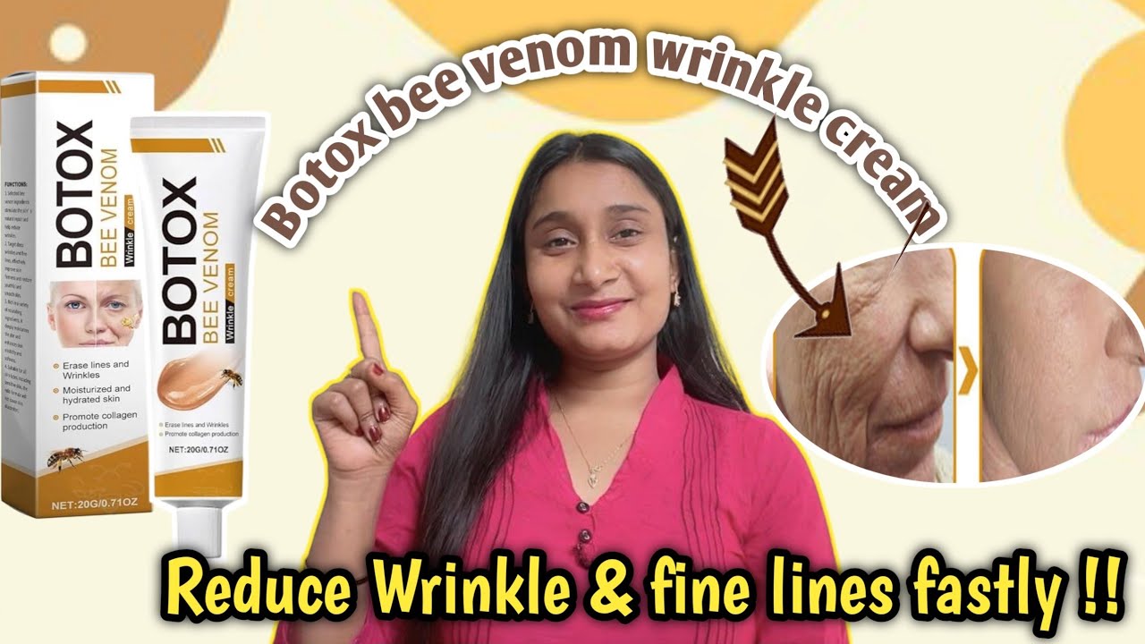 Botox Bee Venom Wrinkle Cream Review|2025