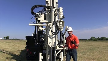 Geoprobe® 3100GT Geotechnical Drill Rig Features - Automatic Drop Hammer