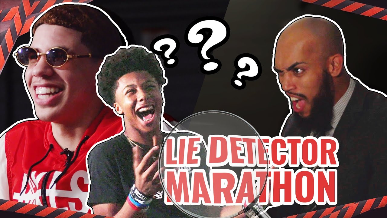 LaMelo Ball, Mikey Williams, Sharife Cooper & More In The Lie Detector Movie!