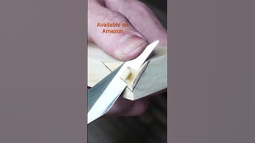 THIS KNIFE IS SCARY SHARP! "Satisfying"  New for 2022 carving knife 🔪 #shorts