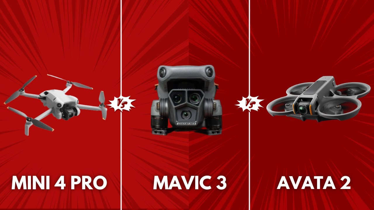 Dji Mini 4 Pro Vs Mavic 3 Vs Avata 2 - YouTube