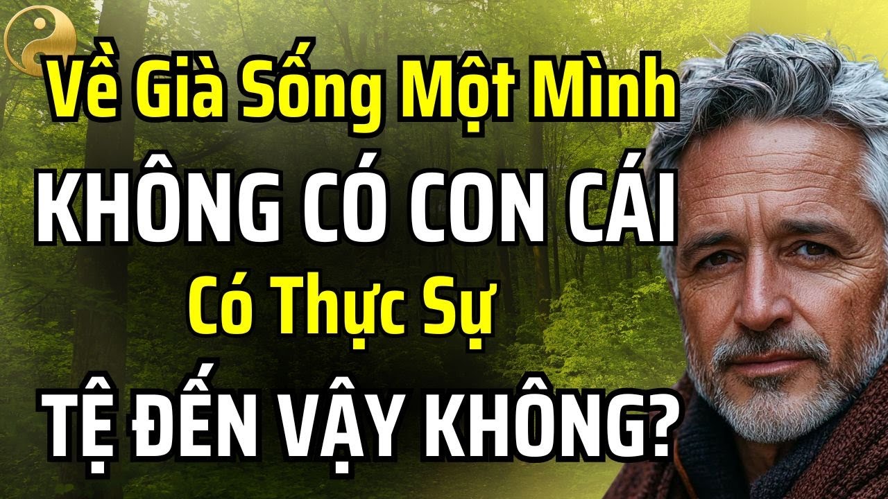 SỐNG MỘT MÌNH LÚC TUỔI GIÀ KHÔNG CON CÁI, CÓ THỰC SỰ TỆ ĐẾN VẬY KHÔNG? | TÂM SỰ CỔ NHÂN
