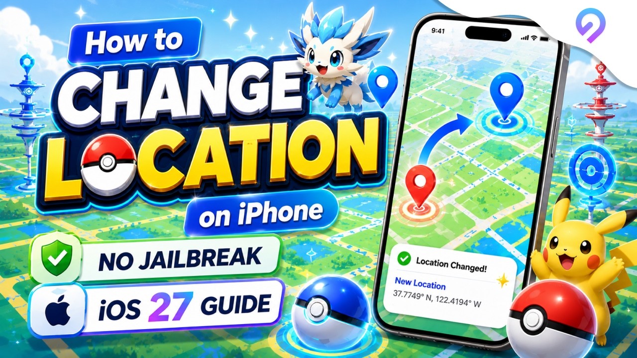 iAnyGo iPhone Location Guide iOS 27