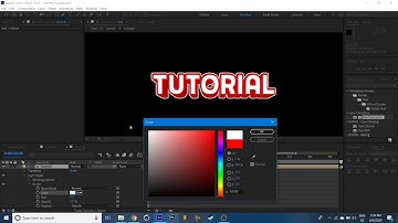 FULL AFTER EFFECTS 2D INTRO TUTORIAL (PLUGINS NEEDED)