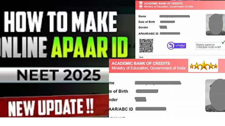 How to Make APPAR ID |   How to Make APAAR id in Step by Step Process IN 60 SECONDS #neet2025