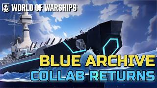 Blue Archive Collab Returns! | World of Warships