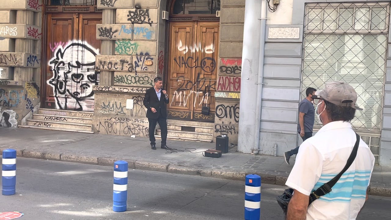 Tango en las calles de Valparaíso