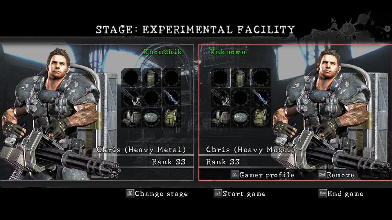 Resident Evil 5: The Mercenaries Reunion - Experimental Facility (843,206)