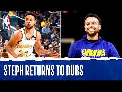 Steph Makes His Return!