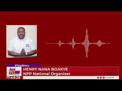 Top Story: NPP Petitions Diplomats Over Abronye DC Detention, Alleges Political Intimidation
