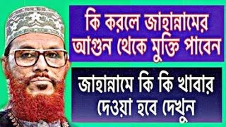 Jahannamer sasti kemon hobe l delwar hossain saidi waz l জাহান্নাম থেকে মুক্তির ওয়াজ l জাহান্নাম কি