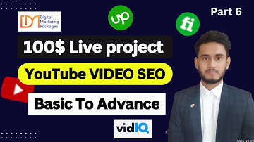 FIverr 100$ Youtube video SEO live project bangla tutorial