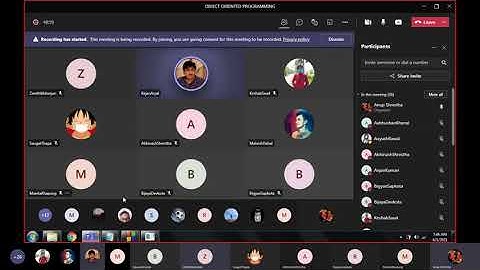 OBJECT ORIENTED PROGRAMMING 20210601 071144 Meeting Recording