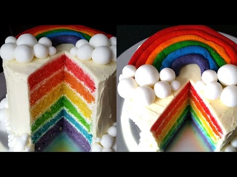 rainbow-cake-|-how-to-make-a-rainbow-birthday-cake-|-carlytoffle