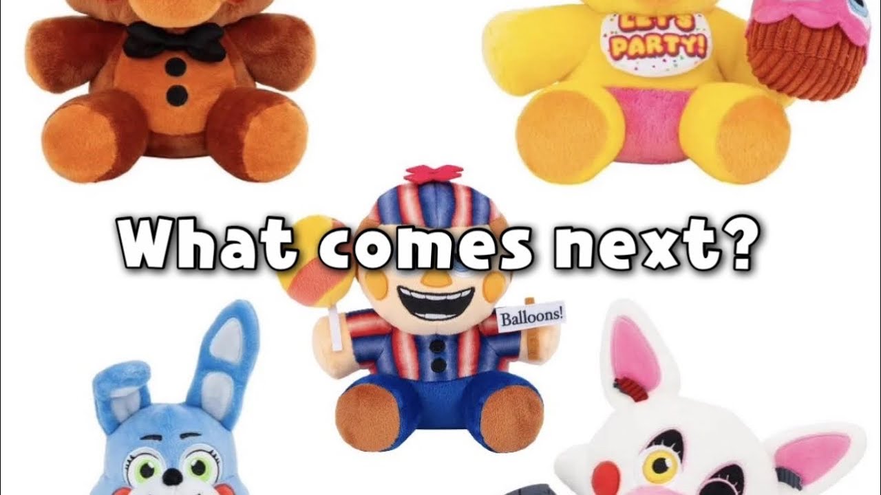 (SDV) Что может представлять собой третья волна плюшевых игрушек FNaF от Jazwares?