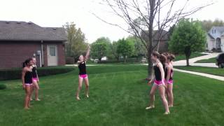 WRIGHT'S GYMNASTICS - LEVEL 8 STATE DANCE 2012