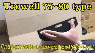 TROWELL..Motor accessory remote control.(Concrete finish)KAMAUS
