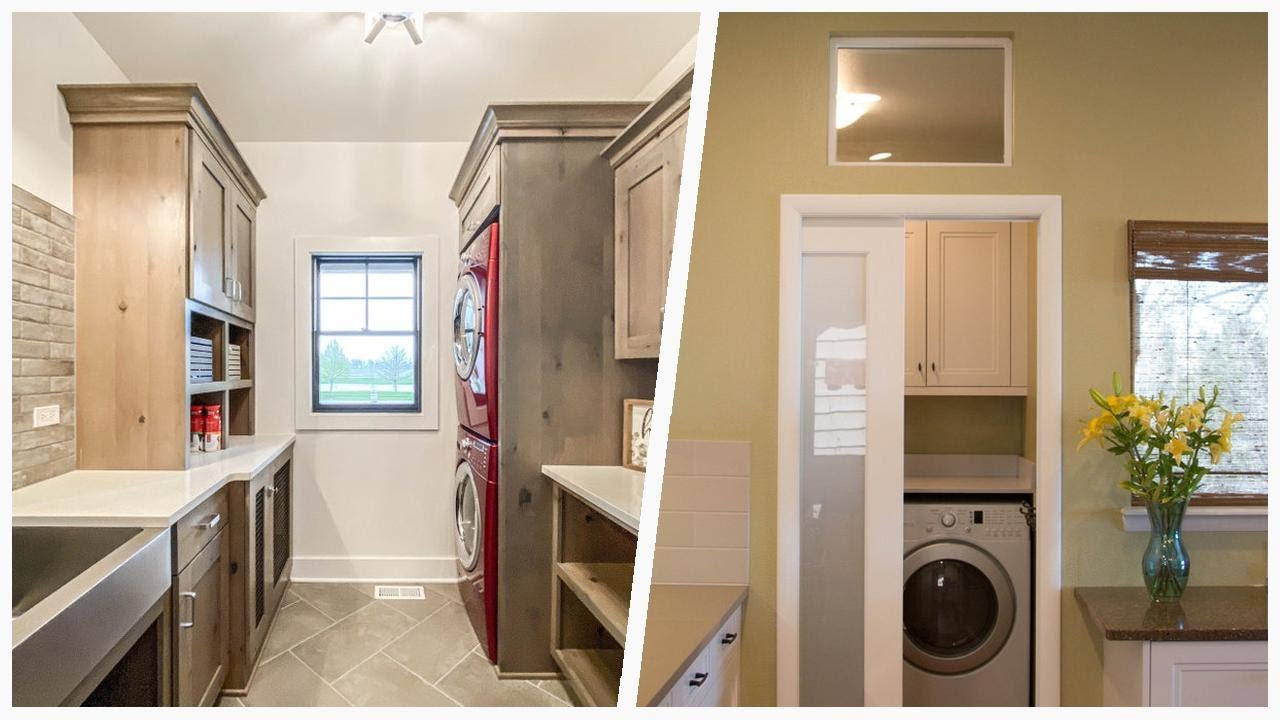 Stunning Laundry Room Designs with Quartz and Beige | Designer CheatSheet